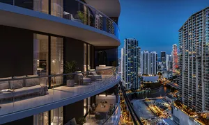 One Twenty Brickell Balcony