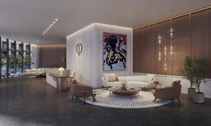 One Twenty Brickell Residences Lobby