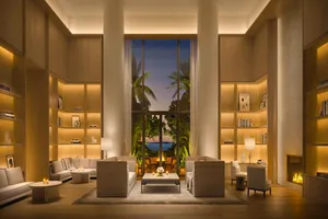 Rendering-of-EDITION-Residences-Miami-Edgewater-Library-Lounge